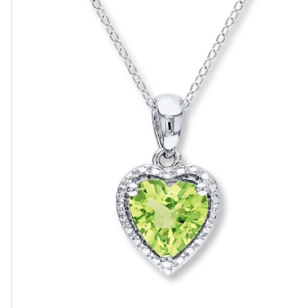 Kay Peridot Birthstone Necklace